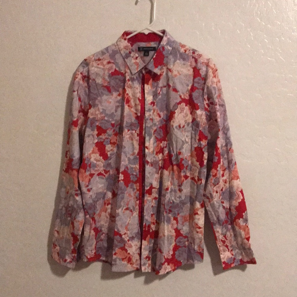 Floral Patterned Men's Shirt
